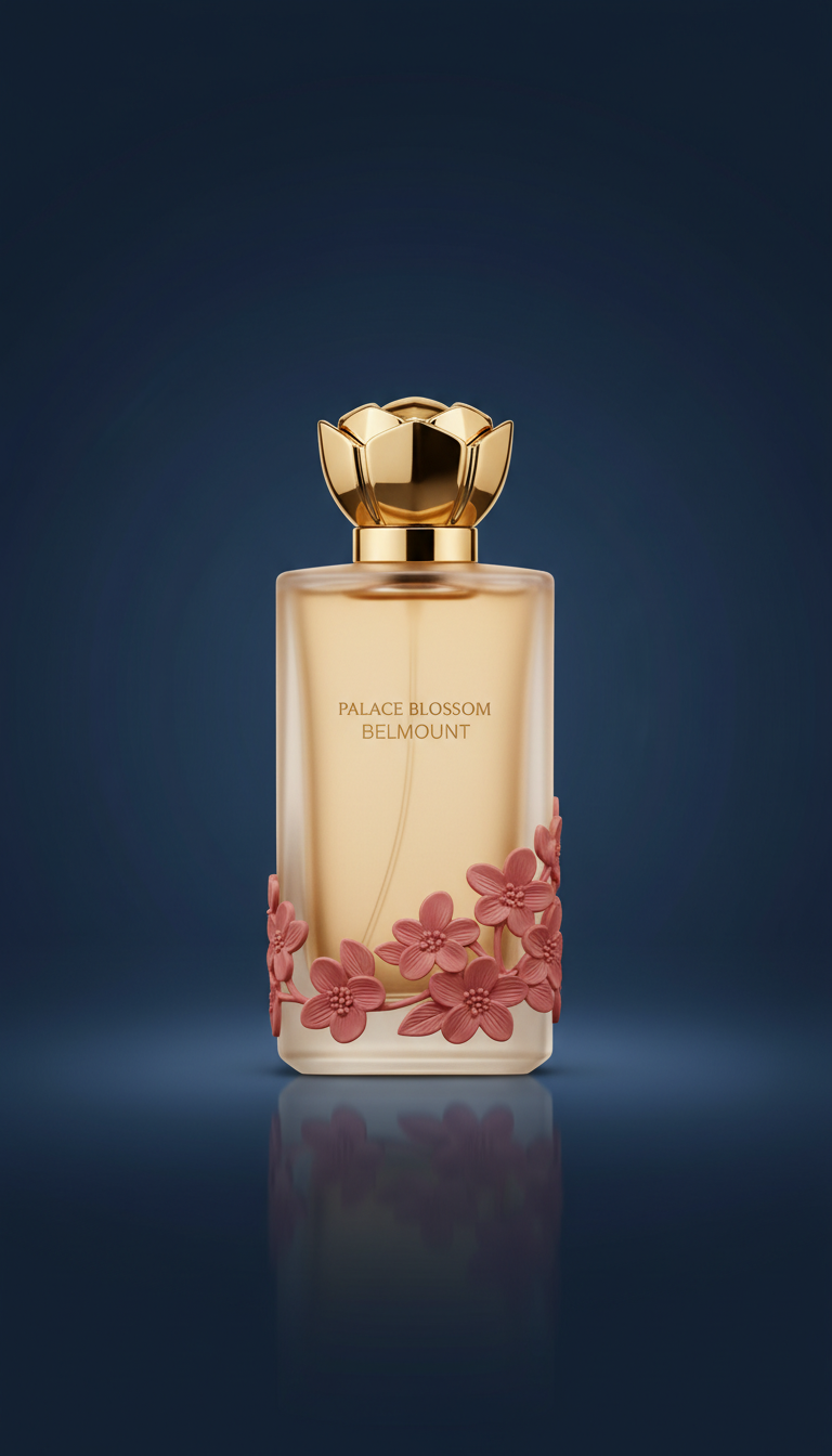 Palace Blossom floral fragrance bottle
